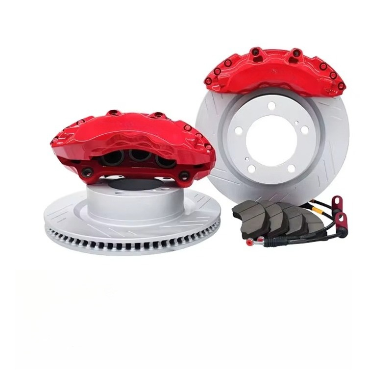 Forged Front Brake Caliper 4 Piston - Новый комплект интегрированных кованых тормозных суппортов