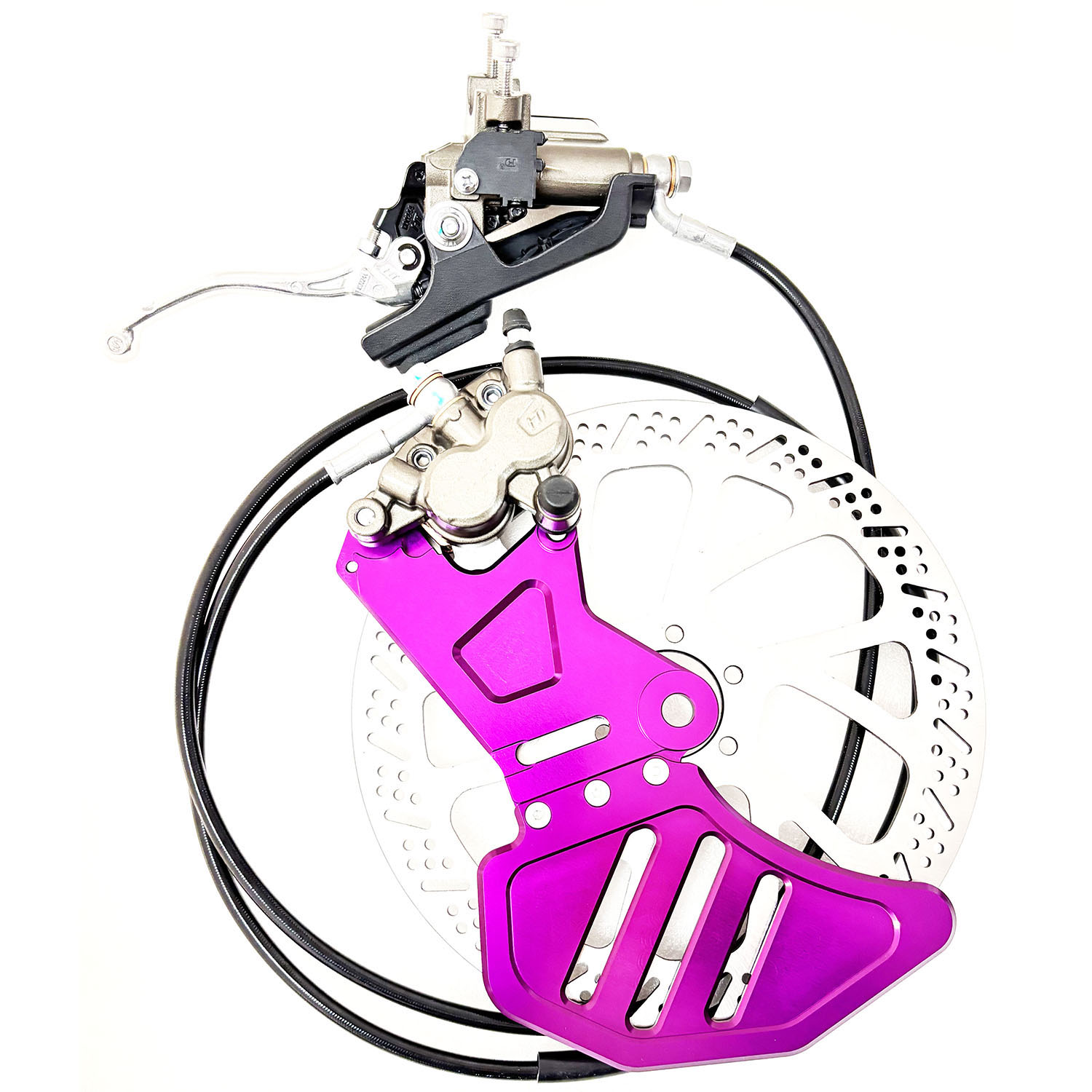 Light Bee / Eride Pro SS Mod U – обзор и цена Front Rear Brake Caliper Bracket Kit